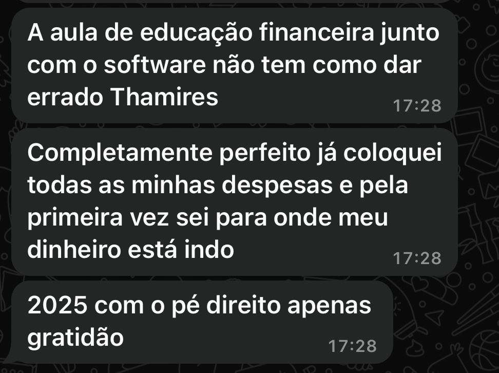 Depoimento de usuário do Cofrim