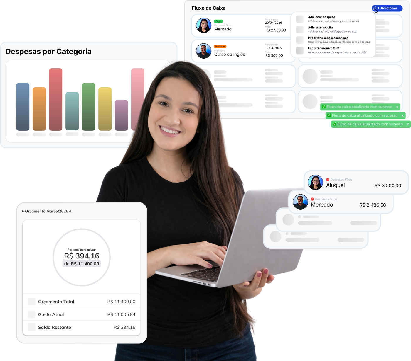 Plataforma Cofrim - Controle financeiro
